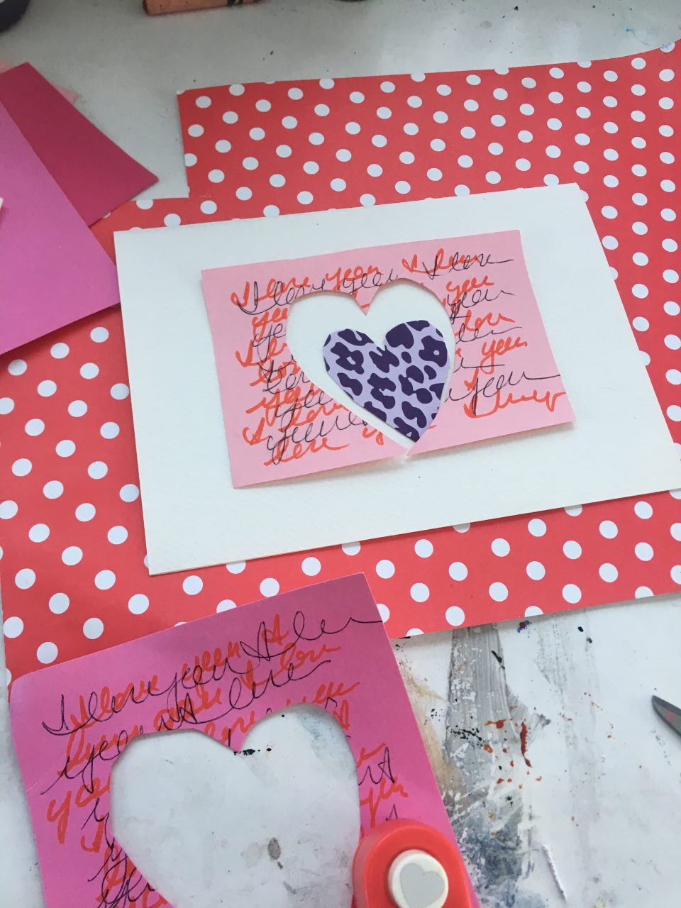 Mother/Daughter Valentine Card Workshop – Whiting Mills